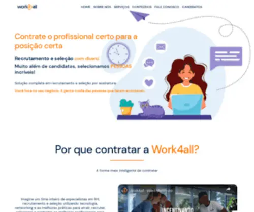 Work4ALL.com.br(Transformando pessoas em oportunidades) Screenshot