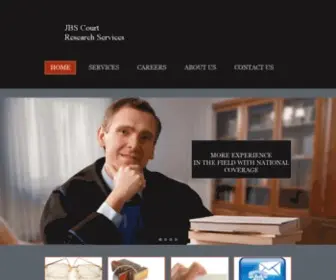 Work4JBS.com(JBS Court Research Services) Screenshot