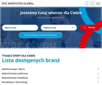 Work4You.global(Oferty pracy) Screenshot