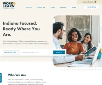 Workandlearnindiana.com(Increasing the Quantity and Quality of Experiential Learning in the State of Indiana in Order to Retain Top Talent) Screenshot