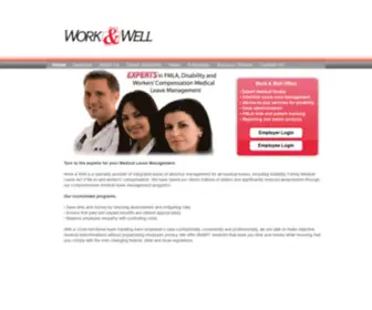 Workandwell.com(Work & Well) Screenshot