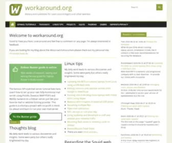 Workaround.org(Home of the ISPmail guide) Screenshot