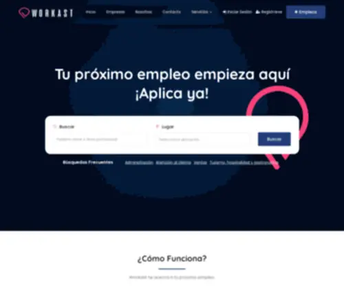 Workast.com.mx(¡Encuentra tu empleo) Screenshot