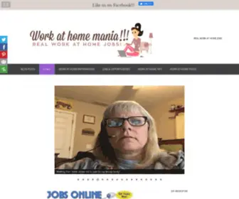 Workathomemania.org(Work At Home Mania) Screenshot