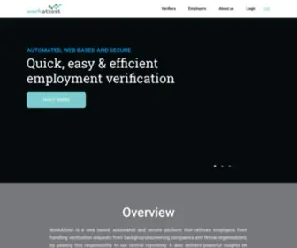 Workattest.com(WorkAttest) Screenshot