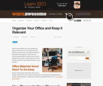 Workawesome.com(Two screens) Screenshot