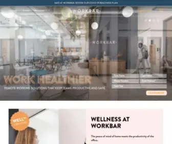 Workbar.com(Remote Workspace Solutions & Office Space) Screenshot