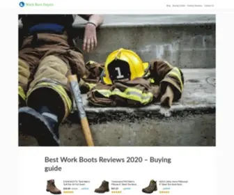 Workbootexpert.com(Buying guide) Screenshot