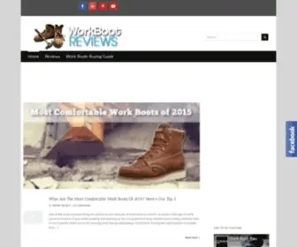 Workbootreviews.com(Work Boot Reviews) Screenshot