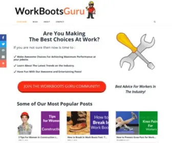 Workbootsguru.com(Work Boots Guru) Screenshot