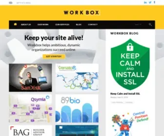 Workbox.com(Helps ambitious) Screenshot