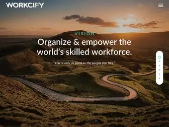 Workcify.com(Empowering Skilled People) Screenshot