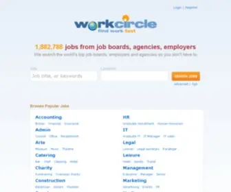 Workcircle.com(Jobs) Screenshot