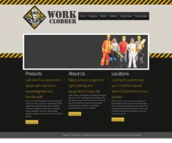 Workclobber.com.au(Work Clobber) Screenshot