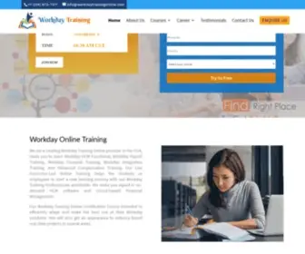 Workdaytrainingonline.com(Workday Training Online) Screenshot