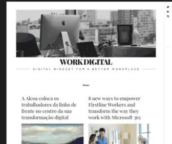 Workdigital.blog(Digital mindset for a better workplace) Screenshot