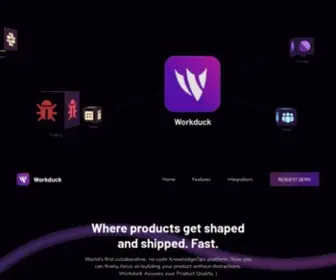 Workduck.io(Where products get shaped and shipped) Screenshot