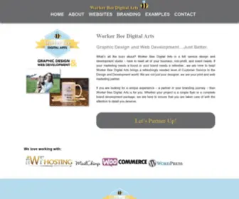 Workerbeedigital.com(Worker Bee Digital Arts) Screenshot