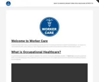 Workercareclinic.com(Worker Care) Screenshot