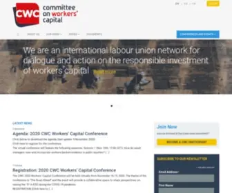 Workerscapital.org(Committee on Workers' Capital) Screenshot