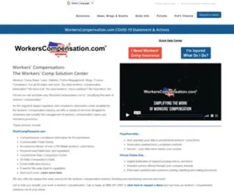 Workerscompensation.com(Workers Compensation Laws) Screenshot
