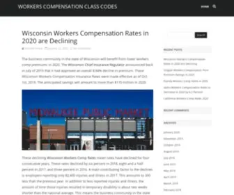 Workerscompensationclasscodes.com(Workers Compensation Class Codes) Screenshot