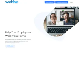 Workface.com(Workface provides teleconferencing) Screenshot