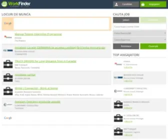 Workfinder.ro(Locuri de munca in Romania si Strainatate) Screenshot