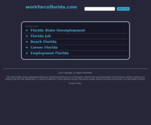 Workforceflorida.com(Workforceflorida) Screenshot