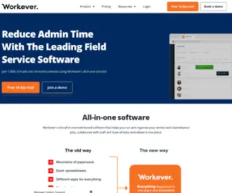 Workforce.fm(Field Service Job Management Software) Screenshot
