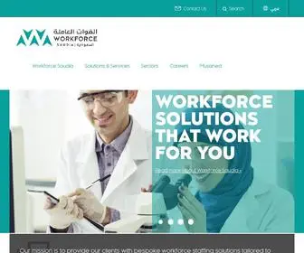 Workforcesaudia.com(Workforce) Screenshot