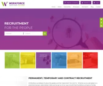 Workforce.uk.com(Merseyside's local Independent Recruitment Agency since 1974) Screenshot