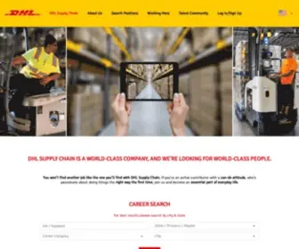 Workfordhl.com(Careers at dhl) Screenshot