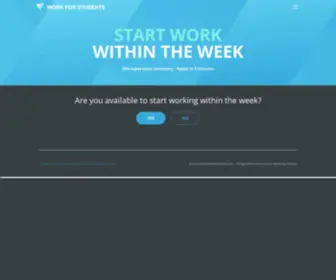 Workforstudents.com(Vector Marketing Jobs) Screenshot