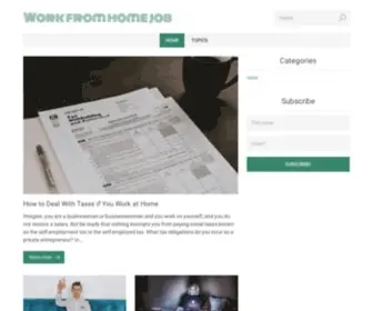 Workfromhomejobs1.com(Work from home job) Screenshot