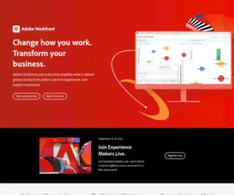 Workfront.com(Online Work Management Software) Screenshot