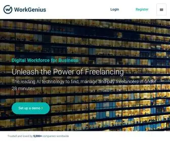 Workgenius.com(Workgenius) Screenshot