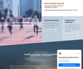 Workglobalcanada.com(Work Global Canada Inc) Screenshot