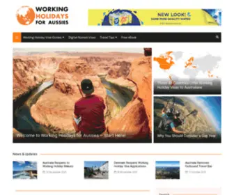 Workholiday.com.au(Working Holiday Visa Guides & Tips) Screenshot