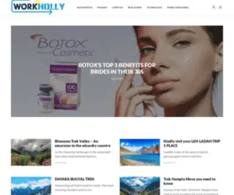 Workholly.com(Innovative News Every days) Screenshot