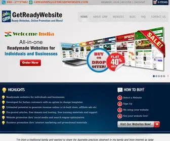 Workhomeindia.com(Ready made Websites) Screenshot