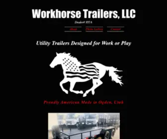 Workhorsetrailersutah.com(Mysite 5) Screenshot