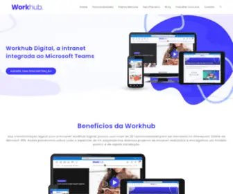 Workhub.digital(Intranet Corporativa) Screenshot