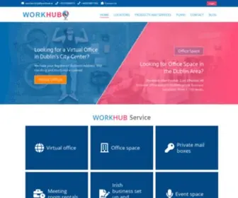 Workhub.ie(Virtual Offices Dublin) Screenshot