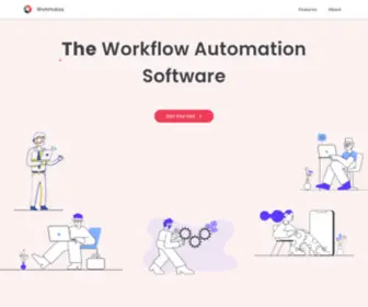 Workhub24.com(Workflow Automation Software) Screenshot