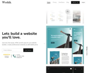 Workik.com(Build attractive websites) Screenshot