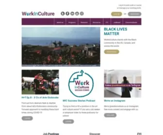 Workinculture.ca(Workinculture) Screenshot