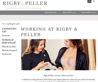 Workingatrigbyandpeller.com(Home. Rigby & Peller) Screenshot