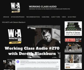 Workingclassaudio.com(Navigating the World of Recording With a Working Class Perspective) Screenshot