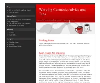 Workingfaster.com(Working Faster) Screenshot